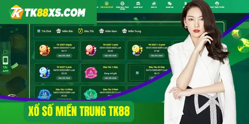Giới thiệu tổng quan về xổ số miền Trung TK88
